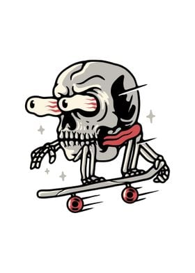 Skull Skateboarding