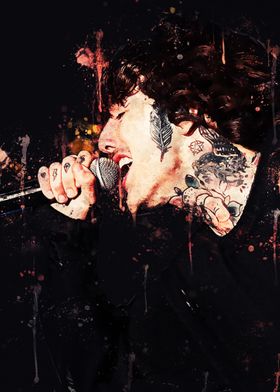 Oliver Sykes Bring Me The Horizon Poster Wall Decor – Twentyonefox