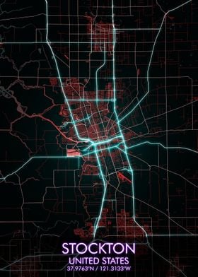 STOCKTON City Map