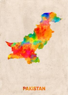 pakistan map