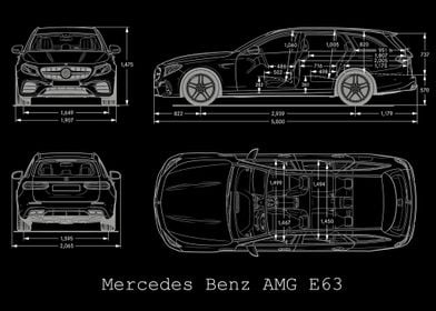 Mercedes Benz AMG E63 