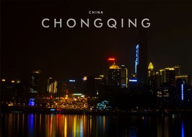 Chongqing city night