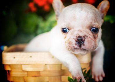 french bulldog little whit