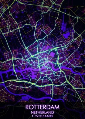 Rotterdam Stadsplattegrond