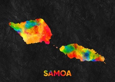 samoa map