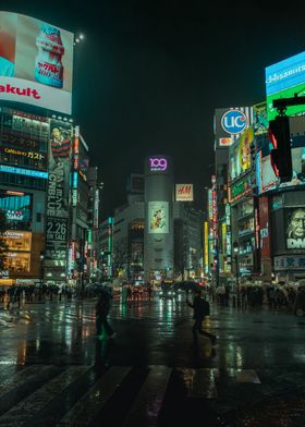 Shibuya Crossing no text