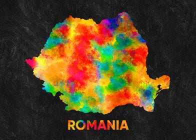 romania map