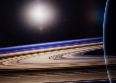 Saturn rings