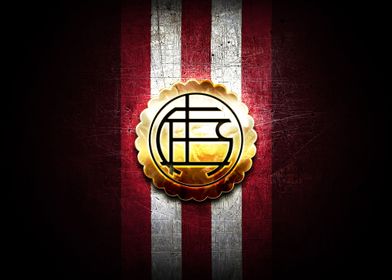 Lanus FC  golden logo  Arg