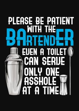 Funny Bartender Design