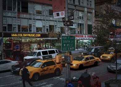 New York Street Scene