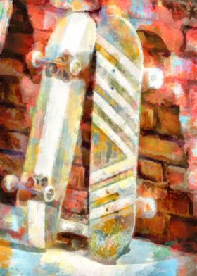 Skateboarding Poster
