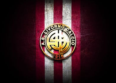 Livorno FC  golden logo  S