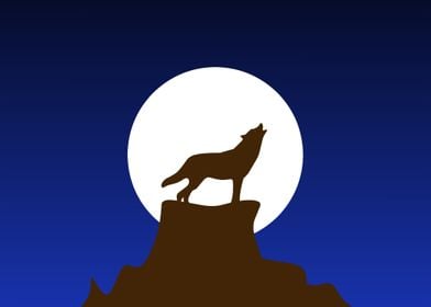 Nature Wolf Moon