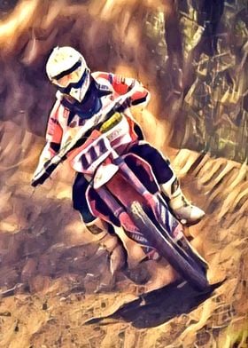 Hill Climb Motorcycle Race