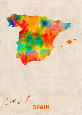 spain map