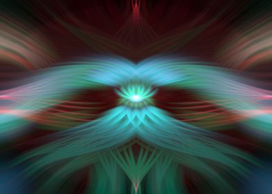 Abstract Fractal Painting