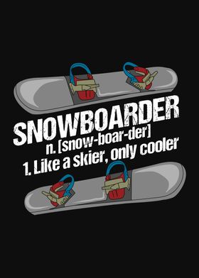 Snowboarder Snowboarding