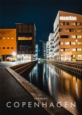 Copenhagen city night