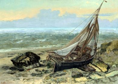 Courbet The Fishing Boat