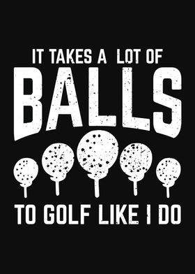 Funny Golf Golfer Design