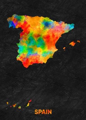 spain map