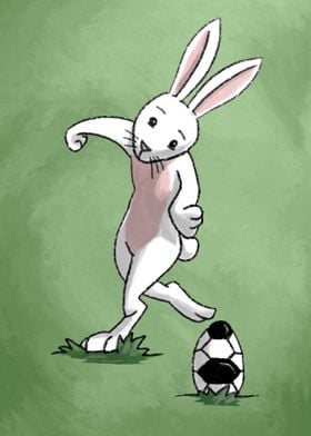 Soccer Bunny Rabbit