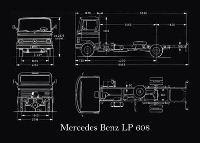 Mercedes Benz LP 608 1965 