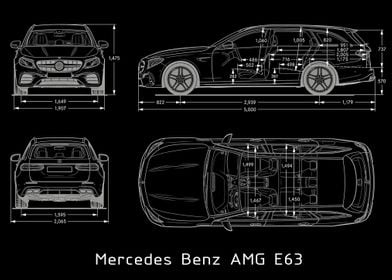 Mercedes Benz AMG E63 