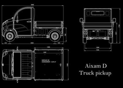 Aixam D Truck pickup