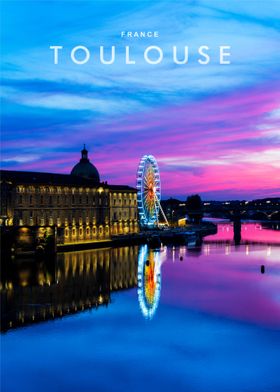 Toulouse night view