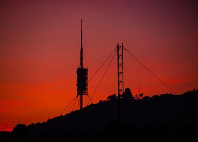telecommunication towers  