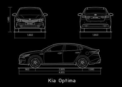 Kia Optima 2017 Blueprint