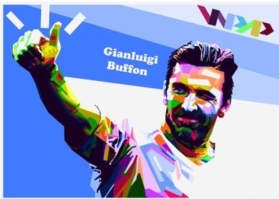 Buffon in wpap popart