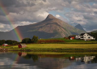 Mountain and sea