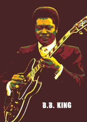 B B King v3 Pop Art