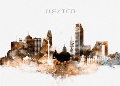 Mexico City Skyline 