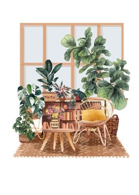 Interior plants 4