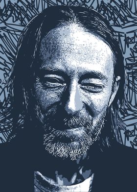 Thom Yorke Poster Artwork