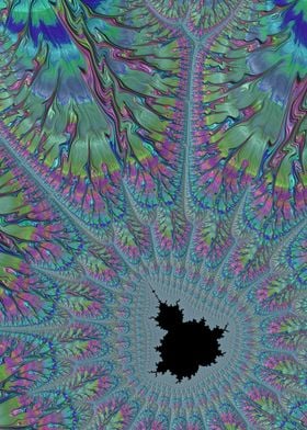 Busy Mandelbrot Fractal