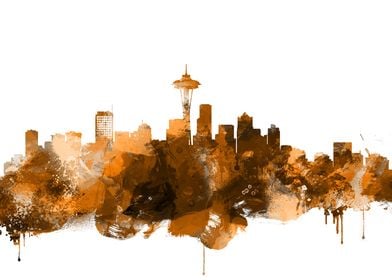 Seattle Washington Skyline