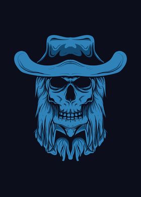 cowboy skull