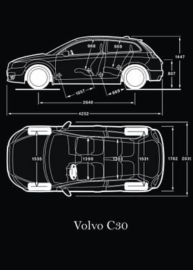 Volvo C30 Blueprint