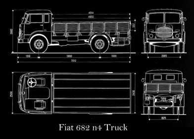 Fiat 682 n4 Truck