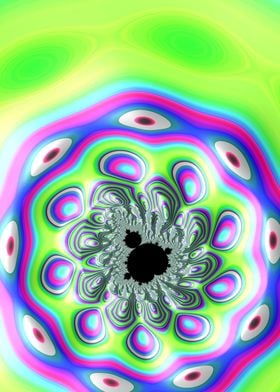 Vibrant Mandelbrot Fractal