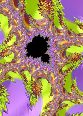 Neon Mandelbrot Fracta