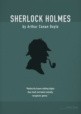Sherlock Holmes Book Art
