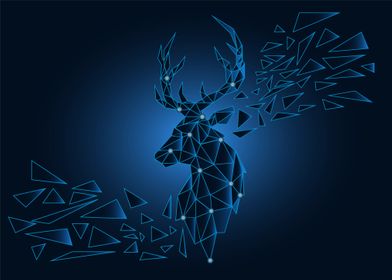 polygonal deer