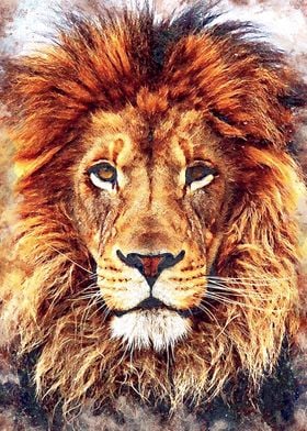 Lion Painting