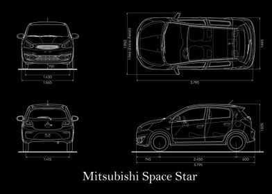 Mitsubishi Space Star 2019